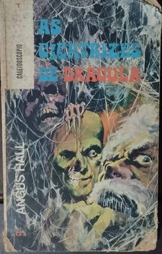 Livro de 1971 As Cicatrizes de Drácula - Angus Hall - Caleidoscópio
