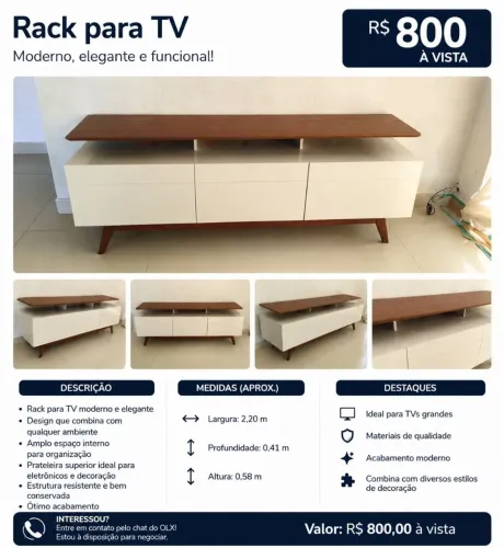 Rack para TV