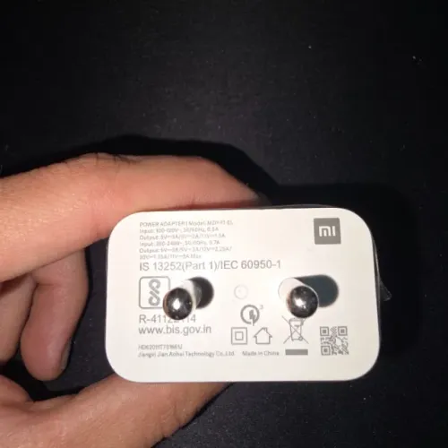 Carregador Turbo de Parede 33W Xiaomi mdy-11-el