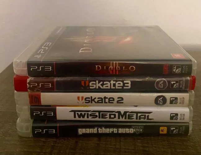 5 JOGOS PS3 Envio OLX Entregá facil