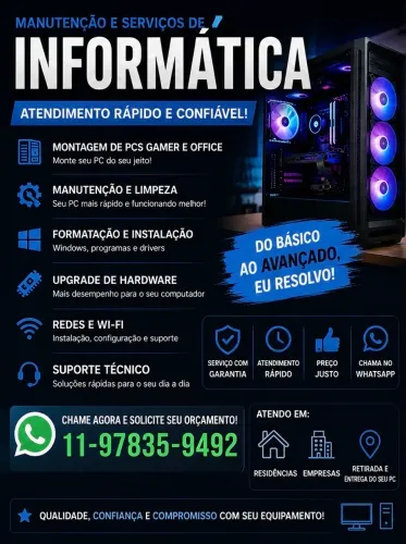 Montagem e manutenção de computadores 