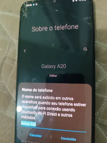 celular Samsung A20
