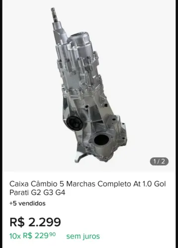 Câmbio GOL G2 G3 G4