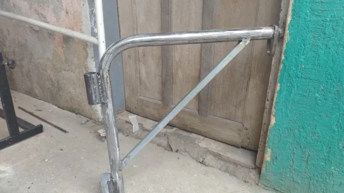 Suporte pra roldana pra construção civil