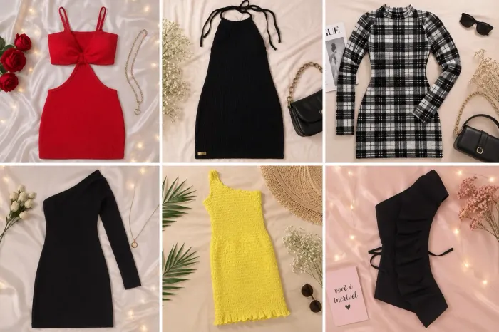 Vestidos e uma blusa à venda, MAL FORAM USADOS.