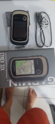 GPS Garmin eTrex 32x - Novo / Nunca Usado (Na Caixa)