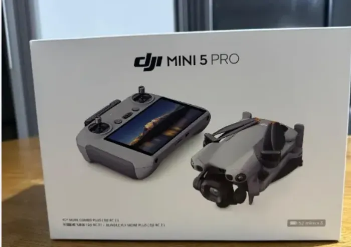 Drone DJI Mini 5 Pro Combo fly more plus novo e homologado junto a Anatel, Anac e Sarpas