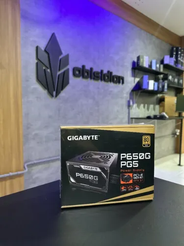 FONTE GIGABYTE P650G 650W 80 PLUS GOLD