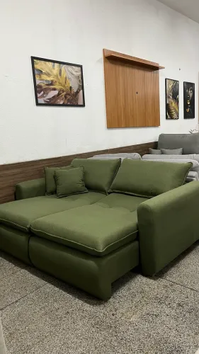 Sofá retrátil sem caixa NOVO 2,10
