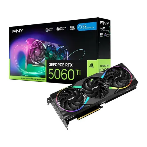 Placa de video Nvidia RTX 5060ti, OC, triplo fan - 3 meses de uso