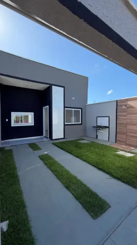 CASA NOVA NO ANCURI | 3 QUARTOS | 2 VAGAS | TERRENO 168m² | FINANCIA POR TODOS OS BANCOS