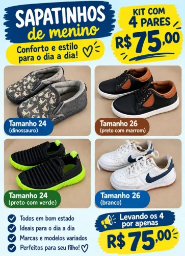 Sapatinho infantil