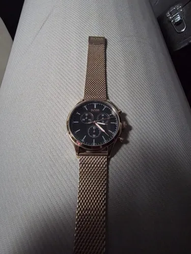 Relógio Hugo Boss Companion cronógrafo - com caixa