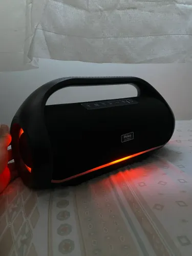 Caixa Philco Extreme Bluetooth com Luzes LED - Funcionando 100%