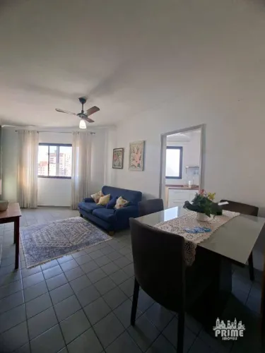 Apartamento com 1 dormitório para alugar, 52 m² por R$ 2.600,00/mês - Guilhermina - Praia