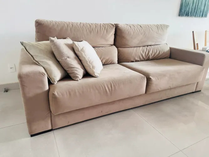 Sofá Lider Interiores modelo 7900 retrátil 
