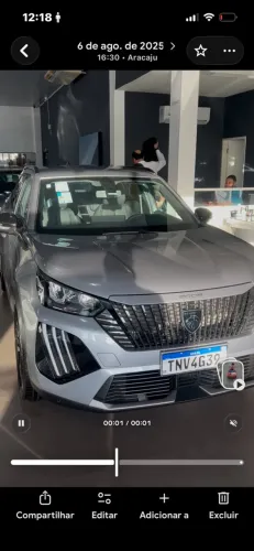 Peugeot 2008 Allure 1.0 Turbo Flex 5P Aut. 2025