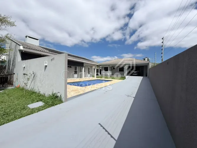 Residência Mobiliada com Piscina e Área Gourmet - Órfãs