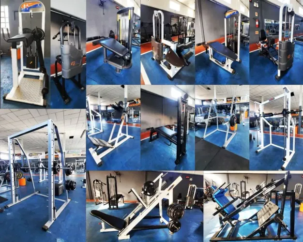 Academia de musculação completa 