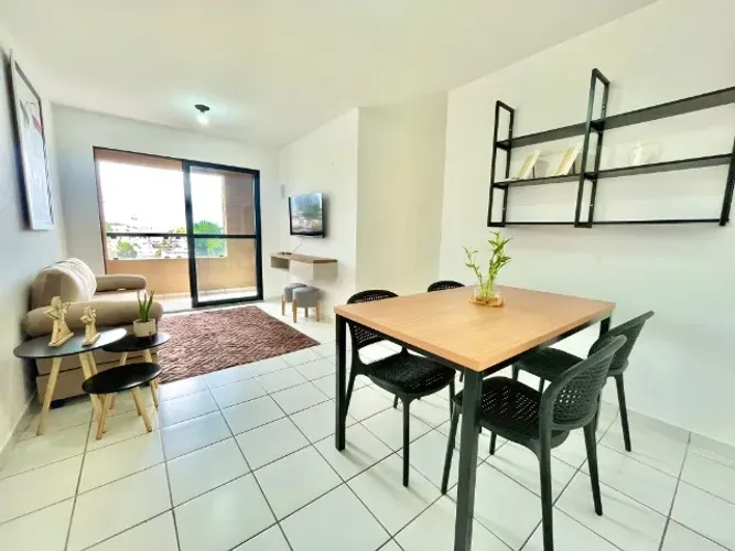 APARTAMENTO MOBILIADO NO CONDOMÍNIO QUATRO ESTAÇÕES - CANDELÁRIA