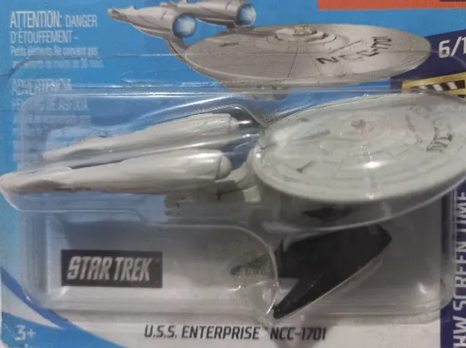 HOT WHEELS - STAR TREK - U.S.S ENTERPRISE 6/10 - NCC-1701
