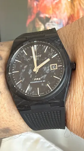 Tissot PRX Carbon Powermatic 80 40,5 mm - Full Set
