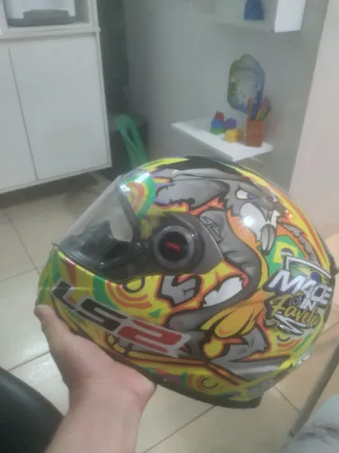 Capacete LS2 Alex Barros tamanho 60