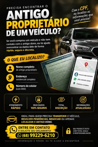 Localizo o antigo proprietário