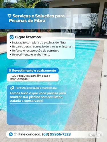 piscinas de fibra
