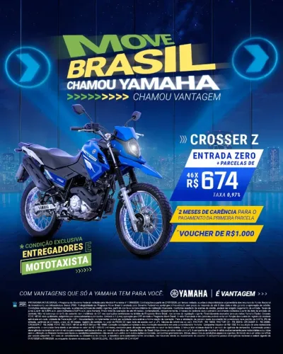 MOVE BRASIL - XTZ CROSSER Z 150