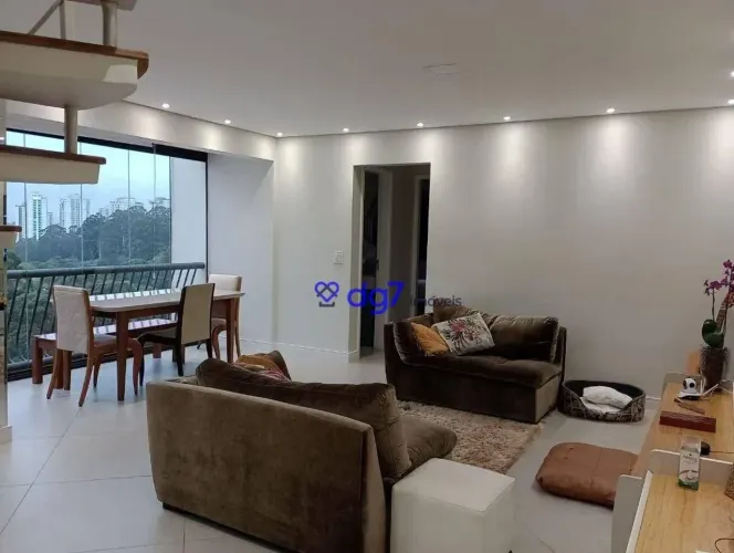 Cobertura Duplex com 3 dormitórios à venda, 146 m² por R$ 890.000 - Taboão da Serra - Tabo