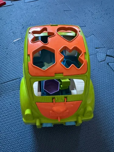 Brinquedo Carrinho Educativo Colorido com formas