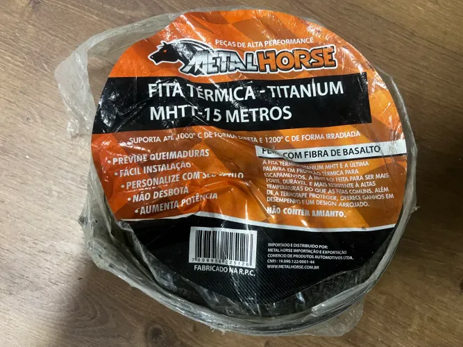 Fita térmica 15 metros METAL HORSE