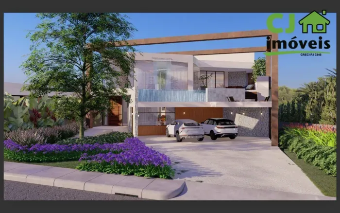 Casa com 4 dormitórios à venda, 420 m² por R$ 6.950.000,00 - Condomínio Vitória Golf - Lag