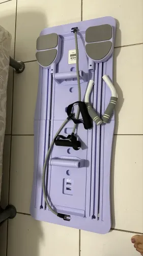 Prancha Multifuncional 9 em 1 para Pilates e Abdominal, Dobrável