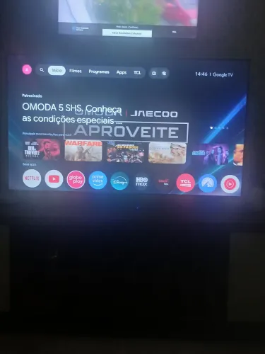 Tv tcl 50 polegadas 4k com alexa 2 meses de uso
