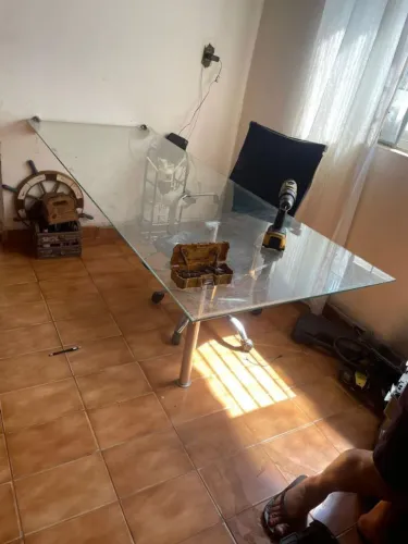 Mesa de vidro