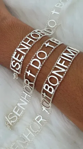 Pulseira de Prata DESCONTO!