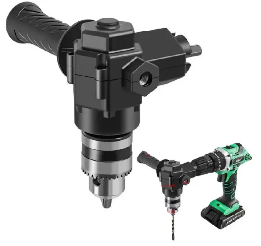 KIT ADAPTADOR FURADEIRA E PARAFUSADEIRA ÂNGULO RETO 90 GRAUS 
