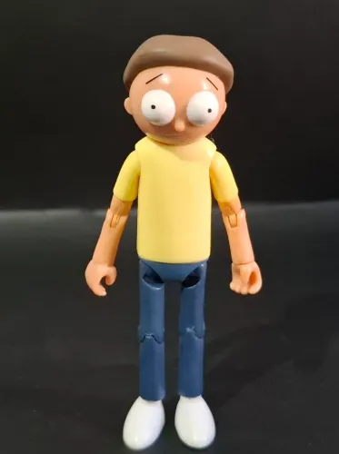 Rick e Morty Miniatura Articulada Morty Original Funko