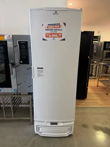 Freezer vertical porta sólida 575 litros Gelopar Novo