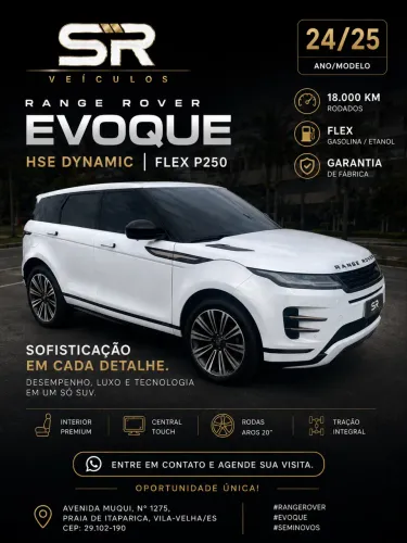 Land Rover Range Rover Evoque SI4 HSE Dynamic 2.0 Aut. 2025