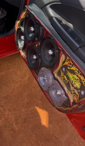 Meio forro de porta no acrílico do gol g5,g6,g7 e g8