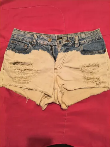 Short Jeans Bicolor Handbook Tam 38 