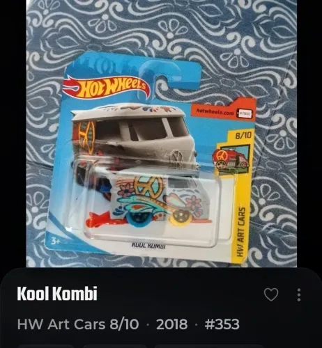 Hot Wheels Kool Kombi - Lacrado (HW Art Cars)