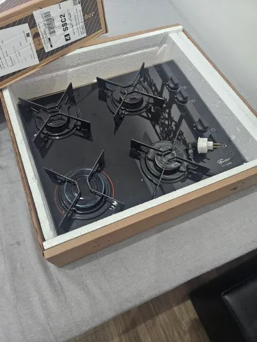Fogão cooktop a gás