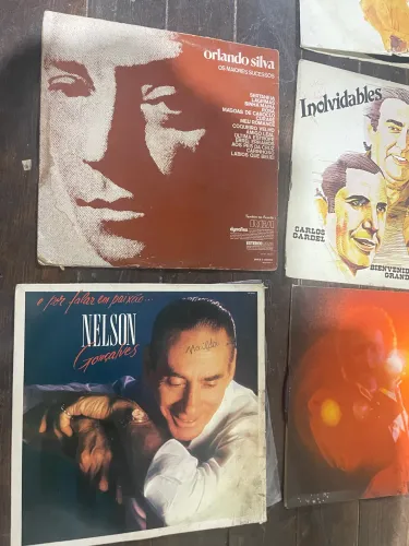 Lote de Discos de Vinil LP Originais - Beth Carvalho, Roberto Carlos, Gonzagão e Mais