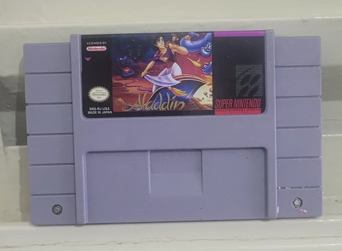 Alladin super nintendo repro em português