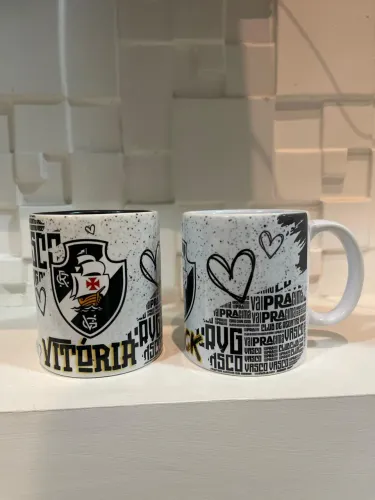 Caneca Vasco com seu Nome