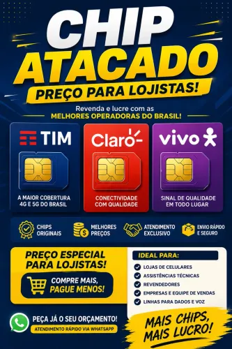 Chip celular atacado